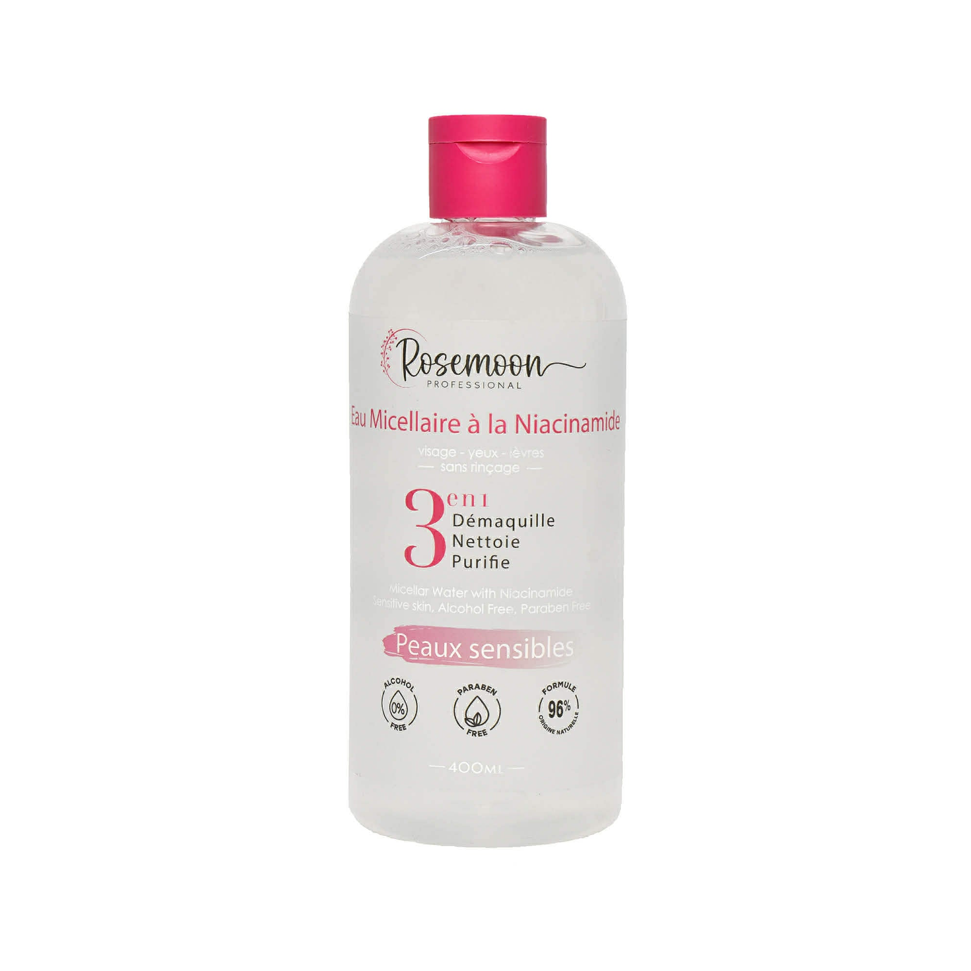 ROSEMOON EAU MICELLAIRE 400ML PEAUX SENSIBLES