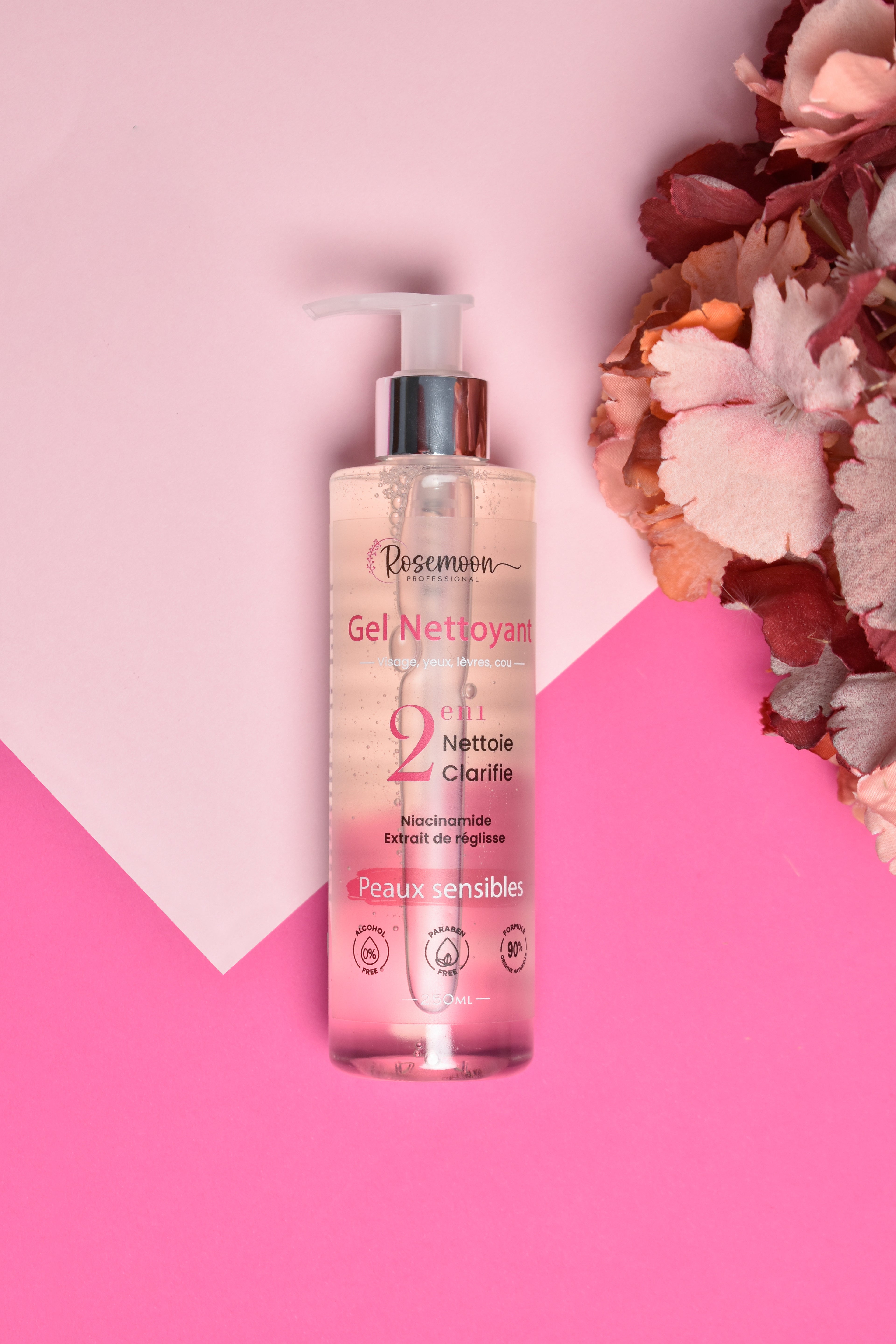 ROSEMOON GEL NETTOYANT 250ML PEAUX SENSIBLES