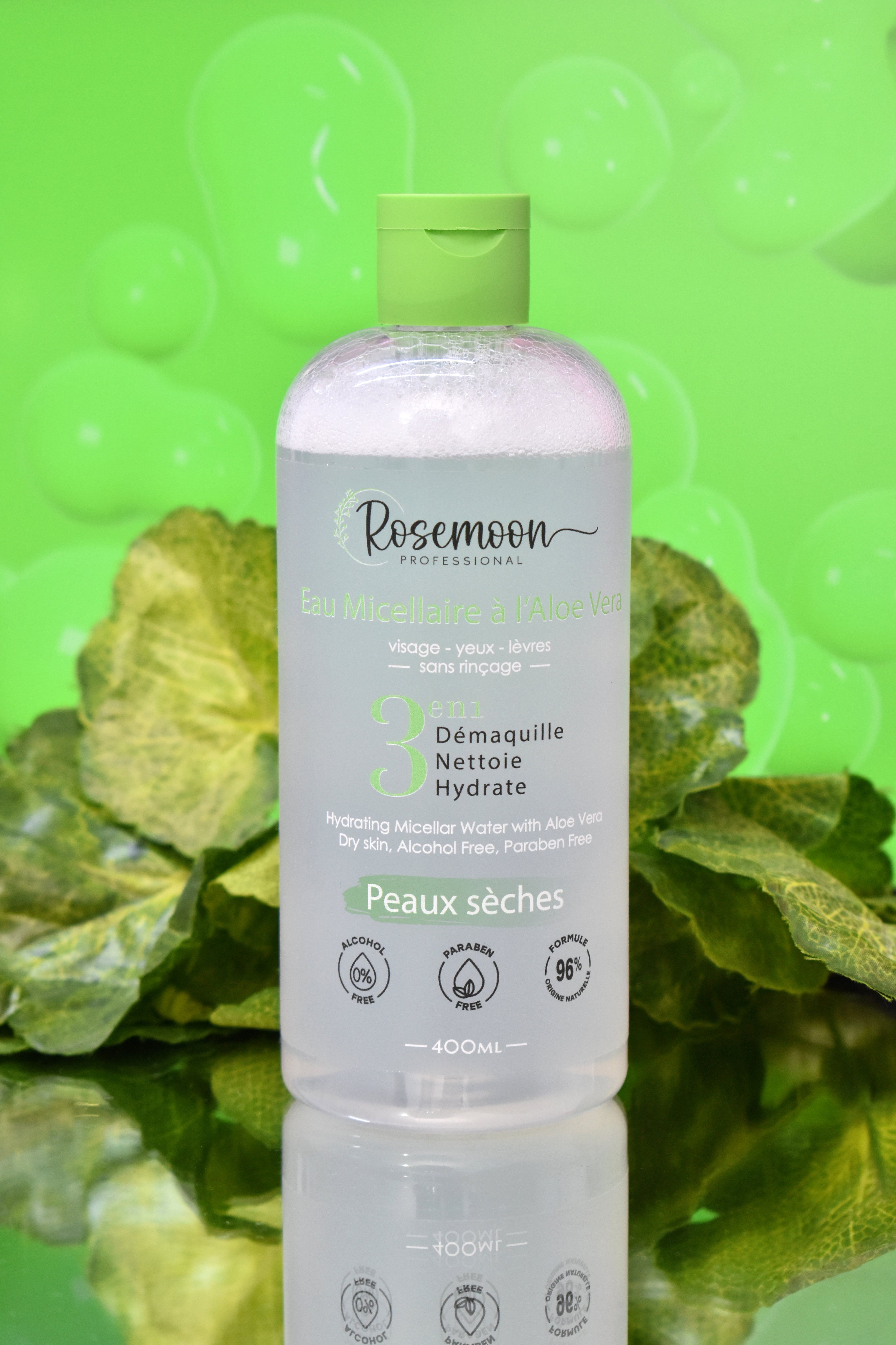 Rosemoon Eau Micellaire 400ML Peaux Seches