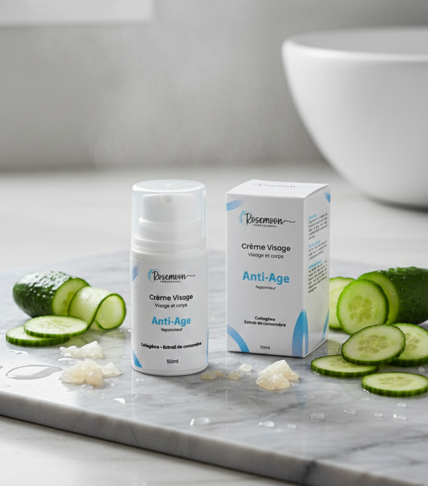 Crème Visage ROSEMOON – Peaux Grasses