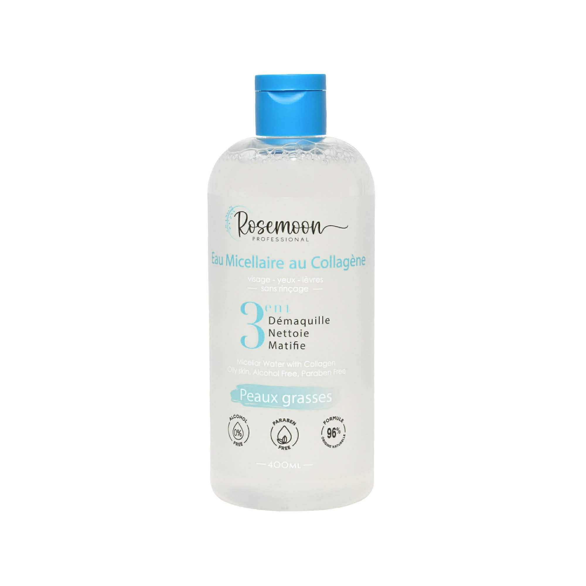ROSEMOON EAU MICELLAIRE 400ML PEAUX GRASSES